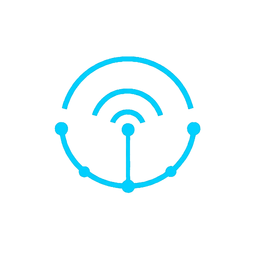 RFID and IoT connectivity icon